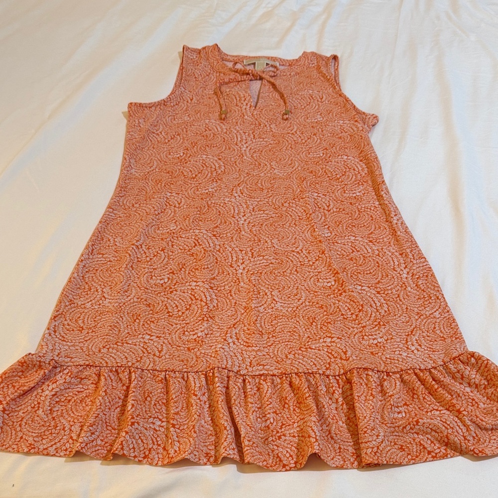 MICHAEL Michael Kors Orange Paisley Dress
